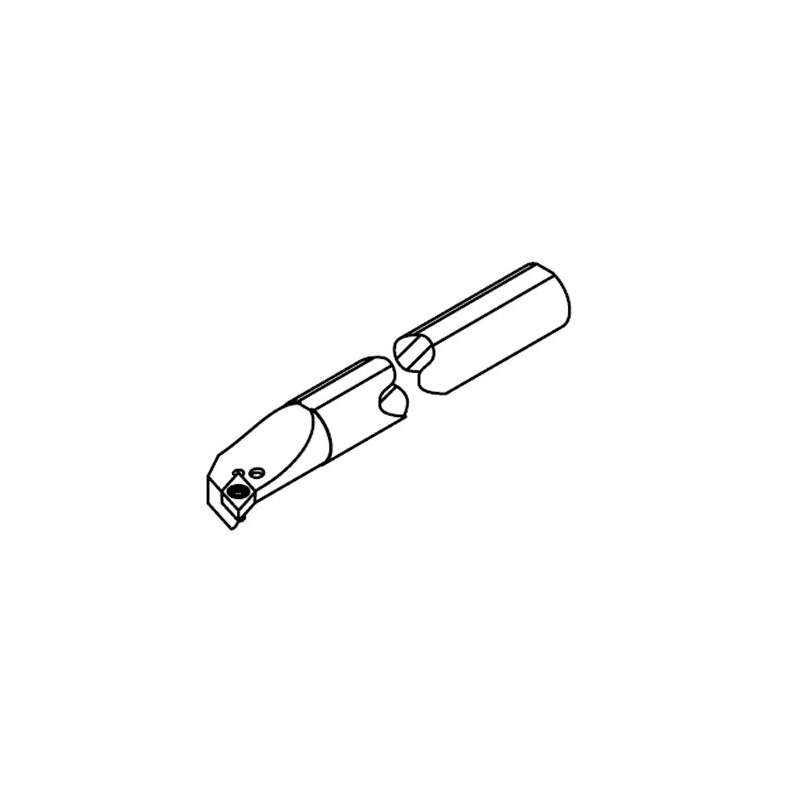 Portacuchillas Ø20x250mm para TR 2000con cuchilla  UT0012, tornillo UT0150 (llave UT0100)